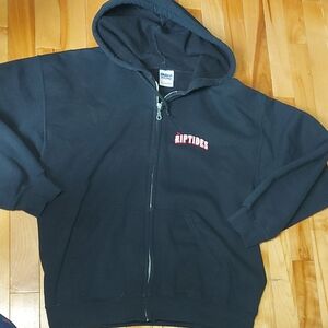 Band Hoodie | Riptides Black Zip-Up - Medium